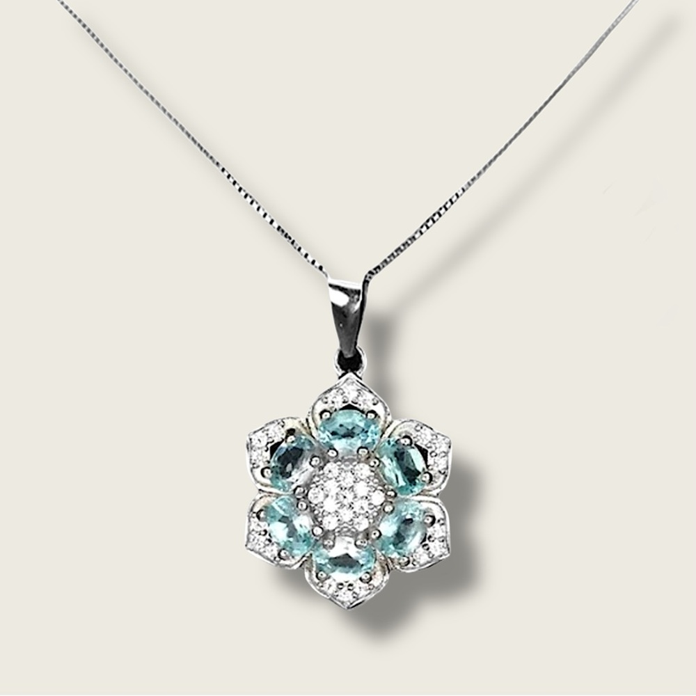 925 Sterling Silver Necklace New